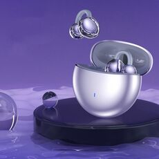 M300 Mini auricolari Bluetooth wireless con clip invisibile con riduzione attiva del rumore (viola)