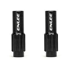 ENLEE Mountain Road Bicycle Shift Center Trim Viti 4mm Cavo Vite di regolazione del cavo del freno (nero)