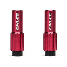 ENLEE Mountain Road Bicycle Shift Center Trim Viti 4mm Cavo Vite di regolazione del cavo del freno (rosso)