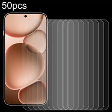 Per OPPO Find X8s 50 pezzi 0,26 mm 9H 2,5D Pellicola in vetro temperato