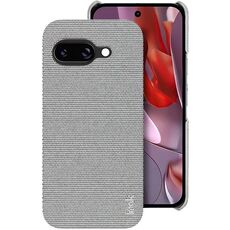 Per Google Pixel 9a Custodia per telefono in PU + PC con texture in tessuto serie Ruiyi di Imak (grigio chiaro)