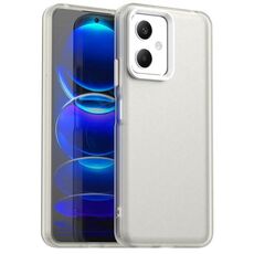 Custodia antiurto in TPU ibrida per Redmi Note 12 5G Global / Poco X5 Candy PC (bianca)