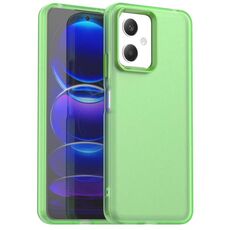 Custodia antiurto in TPU ibrida per Redmi Note 12 5G Global / Poco X5 Candy PC (verde)
