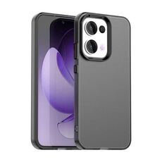 Per OPPO Reno13 5G Global Candy PC Hybrid TPU Custodia antiurto per telefono (nero)