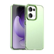 Per OPPO Reno13 5G Global Candy PC Hybrid TPU Custodia antiurto per telefono (verde)