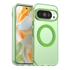Per Google Pixel 10 / 10 Pro Candy Magsafe PC Hybrid TPU Custodia per telefono (verde)