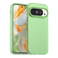 Per Google Pixel 10/10 Pro Candy PC Hybrid TPU Custodia antiurto per telefono (verde)