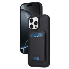 Per iPhone 16 Pro Max BETOPNICE Custodia per telefono con portafoglio MagSafe staccabile verticale a ribalta (nero)