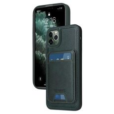 Per iPhone 11 Pro Max BETOPNICE Custodia per telefono con portafoglio MagSafe staccabile verticale a ribalta (verde)