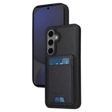 Per Samsung Galaxy S24 FE 5G BETOPNICE Custodia per telefono con portafoglio MagSafe staccabile verticale a ribalta (nero)