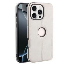 Per iPhone 16 Pro Crazy Horse Custodia per telefono in pelle con retro in pelle (grigio)
