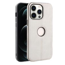 Per iPhone 12 Pro Crazy Horse Custodia per telefono in pelle con retro in pelle (grigio)