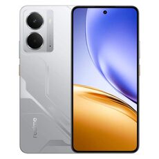Realme 14, 16 GB + 256 GB, identificazione dell'impronta digitale sullo schermo, 6,67 pollici Realme UI 6.0 Snapdragon 6 Gen 4 Octa Core, NFC, rete: 5G (argento)