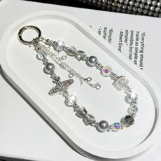 Catena per cellulare Asteroid Pearl (grigio)