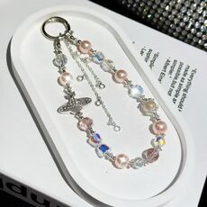 Catena per cellulare Asteroid Pearl (arancione)