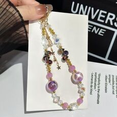 Heidi Beads ciondolo a forma di stella per cellulare (viola)
