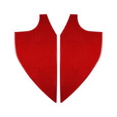 Per Mercedes-Benz Classe G W463 2 pezzi/set adesivo decorativo per fessura porta (rosso)