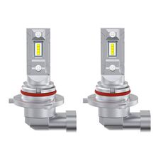 2 pezzi Mini 1:1 Lampadina per fari a LED per auto con spina diretta, specifiche: 9005 (luce bianca)