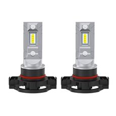 2 pezzi Mini 1:1 Lampadina per fari a LED per auto con spina diretta, specifiche: H16 (luce bianca)
