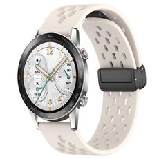 Per Honor Watch GS 3i cinturino in silicone con chiusura magnetica pieghevole da 22 mm (colore Starlight)