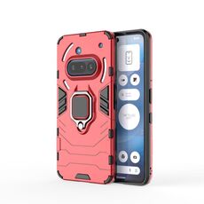 Per Nothing Phone 3a Custodia antiurto per PC + TPU (rosso)
