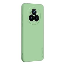 Per Realme 14 Pro PINWUYO Sense Series Custodia in silicone liquido TPU per telefono (verde)