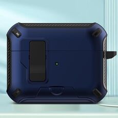 Per AirPods Pro auricolari Bluetooth wireless MagSafe Holder Custodia protettiva (blu)