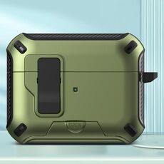 Per AirPods Pro 2 Auricolari Bluetooth wireless Custodia protettiva con supporto MagSafe (verde)