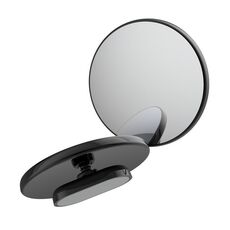 Specchietto retrovisore riflettente ultra-trasparente per angolo cieco di retromarcia dell'auto, colore: nero