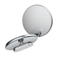 Specchietto retrovisore riflettente ultra-trasparente per angolo cieco di retromarcia dell'auto, colore: argento