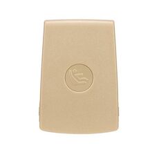 52207319686 Per BMW F30 F31 Serie 3 Copertura di ancoraggio di sicurezza per seggiolino posteriore per bambini (beige)