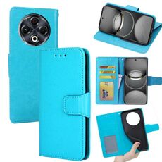 Per Tecno Spark 30 4G Custodia in pelle con texture cristallina (blu cielo)