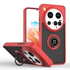Per Xiaomi 15 Ultra Q Shadow 1 Series TPU Hybrid PC Phone Case con anello (rosso)