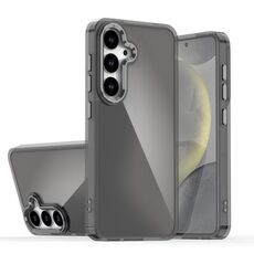 Per Samsung Galaxy S24 5G Custodia per telefono con placcatura sfumata scolorita (nero)