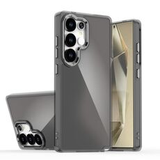 Per Samsung Galaxy S24 Ultra 5G Custodia per telefono con placcatura sfumata scolorita (nero)