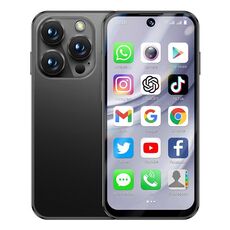 SOYES XS19 Pro, 6 GB + 128 GB, 3,8 pollici Android 12.0 MTK6762 Quad Core, Rete: 4G, Doppia SIM, GPS, OTG, Supporto Google Play Store (Nero)