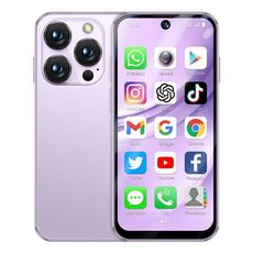 SOYES XS19 Pro, 6 GB + 128 GB, 3,8 pollici Android 12.0 MTK6762 Quad Core, Rete: 4G, Doppia SIM, GPS, OTG, Supporto Google Play Store (Viola)