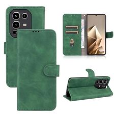 Per Infinix Note 50 Pro 4G Custodia in pelle magnetica con chiusura magnetica (verde)