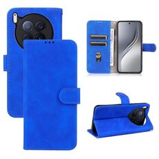 Per Tecno Camon 40 Premier Skin Feel Custodia magnetica in pelle Flip per telefono (blu)