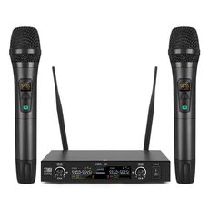 U-771 Sistema di microfoni wireless da 1 a 2 Microfono UHF FM, 2 microfoni + host