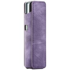 Per lil Solid 3.0 Custodia per sigaretta elettronica in pelle PU retrò smerigliata (viola)