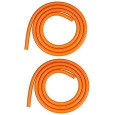 2 pezzi ZTTO 1,5 m Cavo freno cambio bicicletta Tubo in schiuma fonoassorbente anti-vibrazione (arancione)