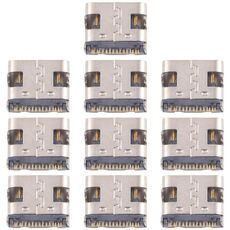 10 connettori originali per porta di ricarica a 12 pin, modello: pin di contatto a doppia fila
