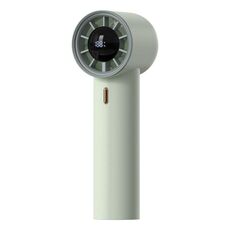 Ventilatore portatile ad alta velocità con display digitale intelligente HX-F368 (verde)