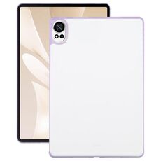 Custodia per tablet in acrilico trasparente ibrida in TPU colorato per Huawei MatePad Air 12 2024 (viola taro)