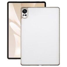 Custodia per tablet in acrilico trasparente ibrida in TPU colorato per Huawei MatePad Air 12 2024 (nero)