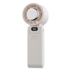 Ventilatore portatile pieghevole con impacco di ghiaccio intelligente Y19 (bianco)