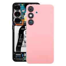 Cover posteriore per batteria OEM con copriobiettivo per fotocamera per Samsung Galaxy S25 SM-S931 (rosso)