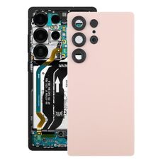 Cover posteriore per batteria OEM con copriobiettivo per fotocamera per Samsung Galaxy S25 Ultra SM-S938 (oro)