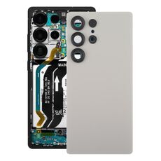 Cover posteriore per batteria OEM con copriobiettivo per fotocamera per Samsung Galaxy S25 Ultra SM-S938